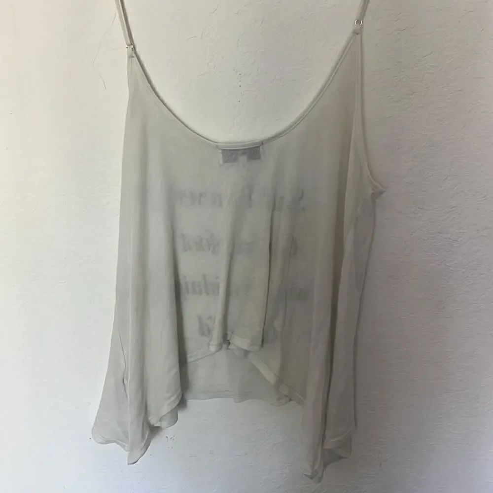Wildfox Size Small Oversized Tank - Light Blue Color - LIKE NEW - Picture 6 of 6